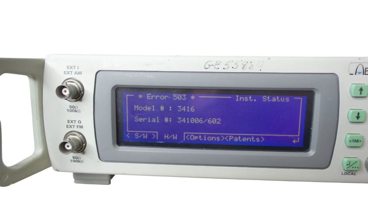 AeroFlex IFR 3416 Signal Generator 250kHz - 6GHz - Free Shipping