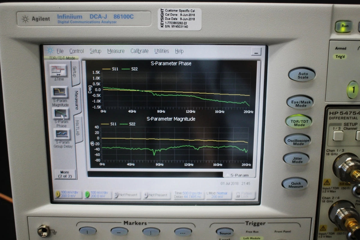 Agilent 86100C /001/092/200/201/202 Infiniium DCA Oscilloscope Mainframe