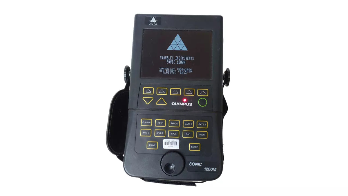 Olympus Sonic 1200M Ultrasonic Flaw Detector - High-Quality Testing Equipment