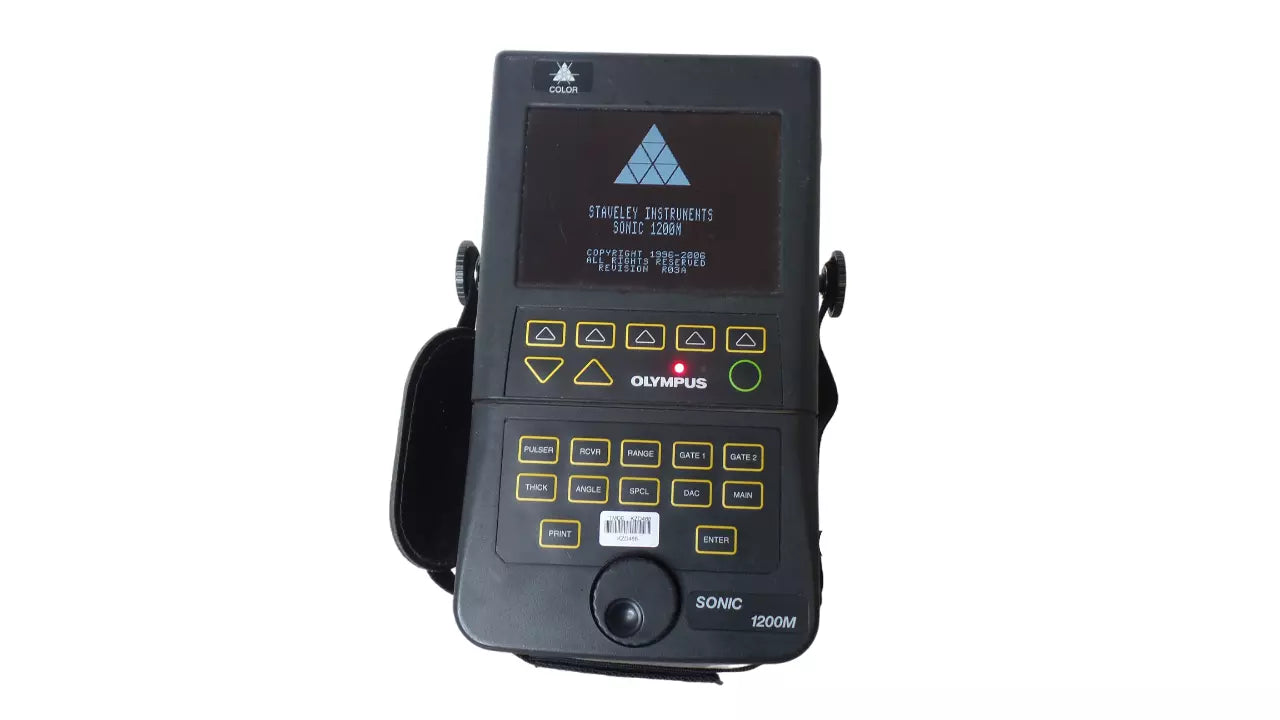 Olympus Sonic 1200M Ultrasonic Flaw Detector - High-Quality Testing Equipment