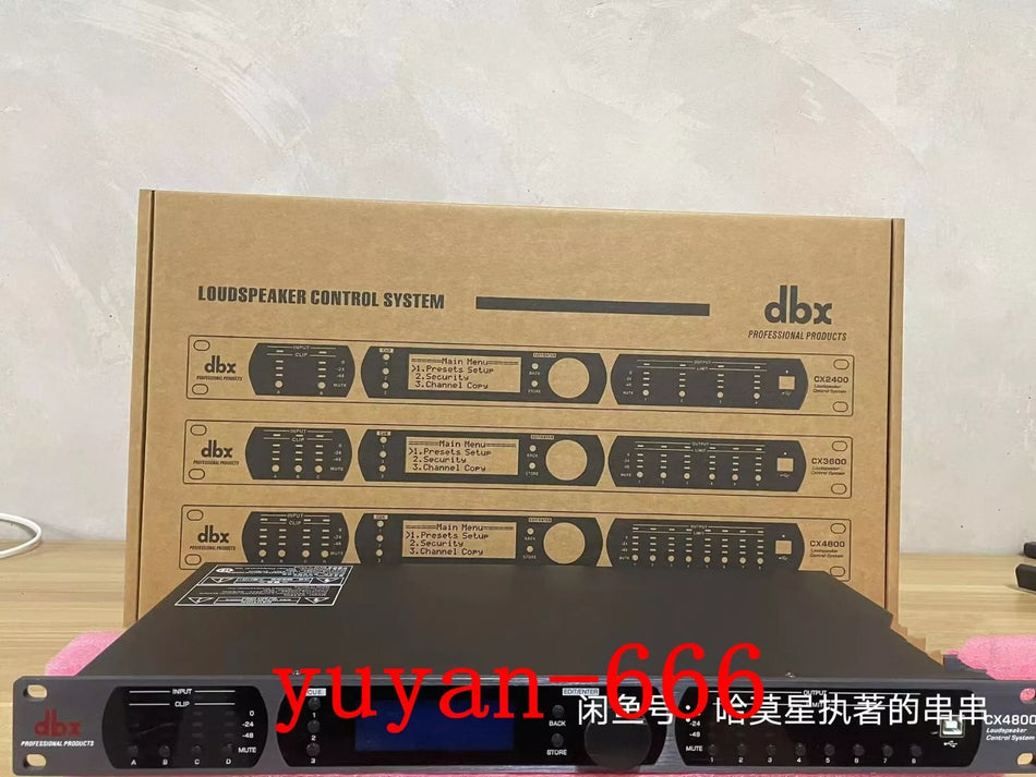 1PCS NEW DBX 4800 CX4800 Digital Audio Processor #N277P YF