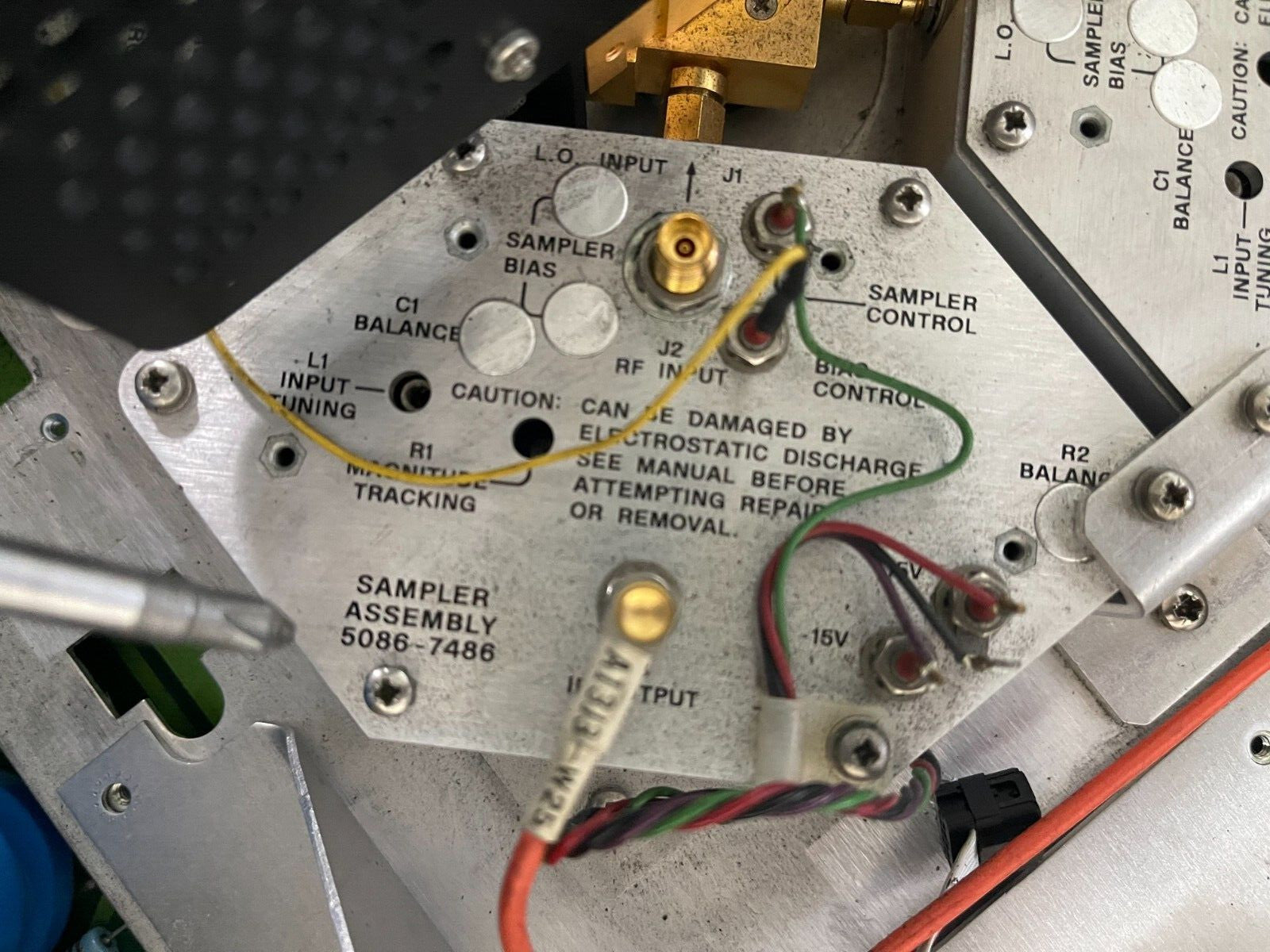 HP Agilent 5086-7486 Sampler Assembly for HP8516A - XG eqpt
