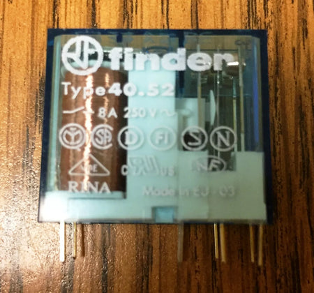 Finder Type 40-52 Power Relay 250VAC 8A PCB 24V DC
