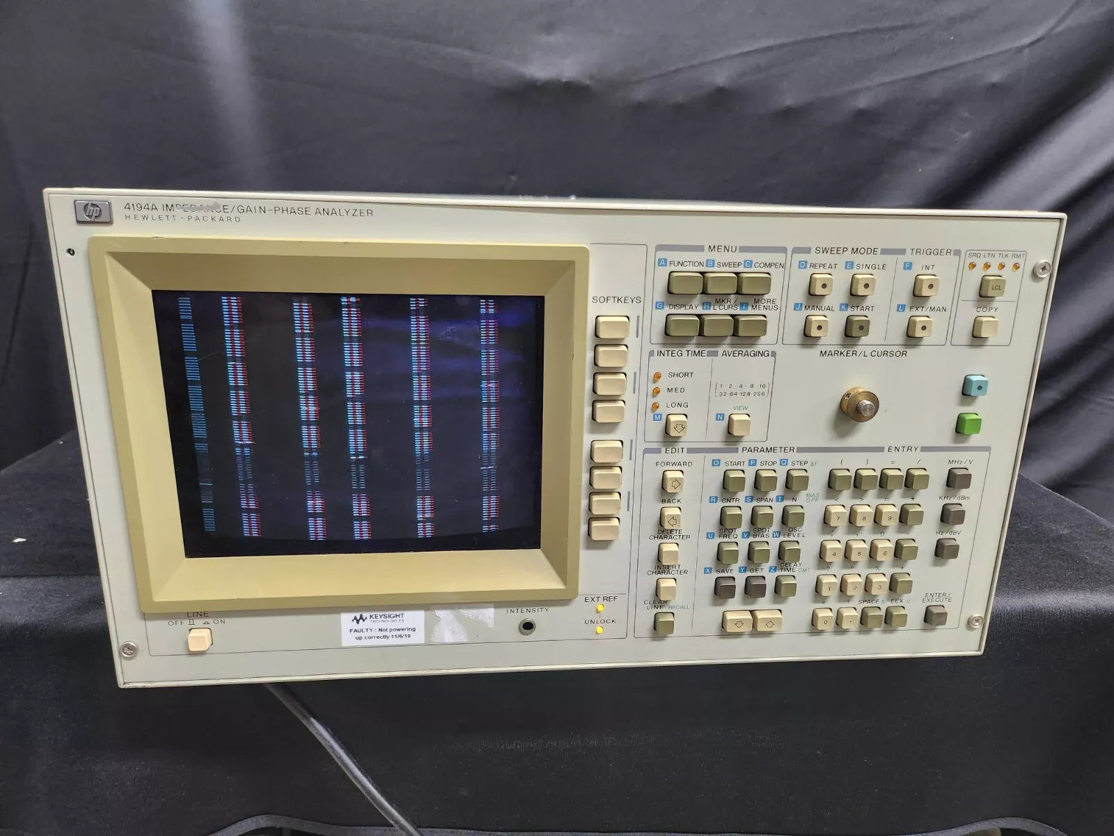 HP 4194A Impedance/Gain-phase Analyzer AS-IS (1761)