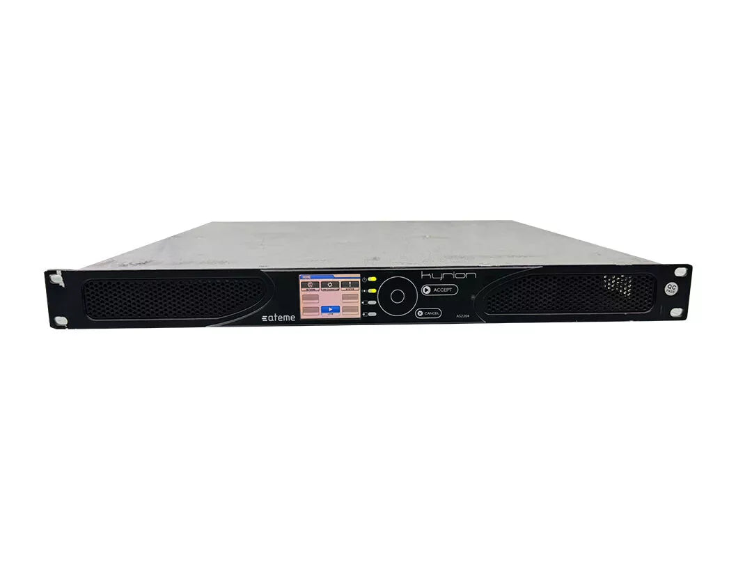 ATEME Kyrion AS2204 Multi Channel MPEG-4 AVC 4 Channel Encoder