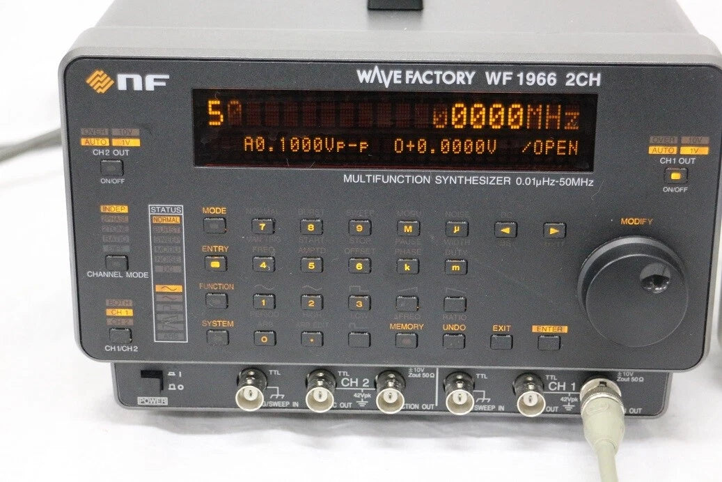 NF WF1966 0.01uHz-50MHz 2ch MultiFunction