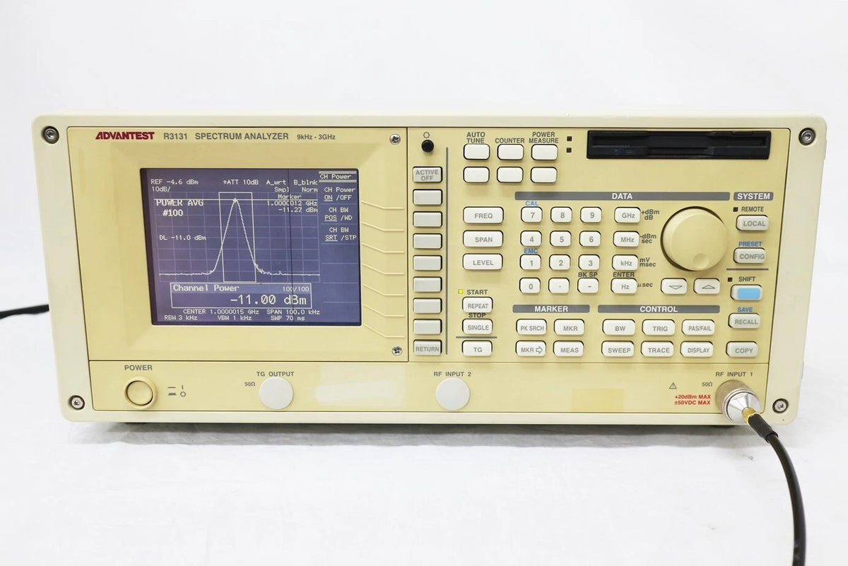 ADVANTEST R3131 3GHz Spectrum Analyzer