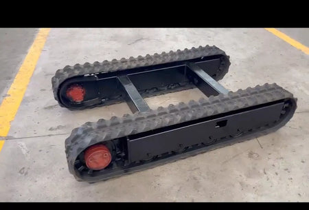 Rubber Steel Track Chassis Assembly for Mechanical Chassis Modification