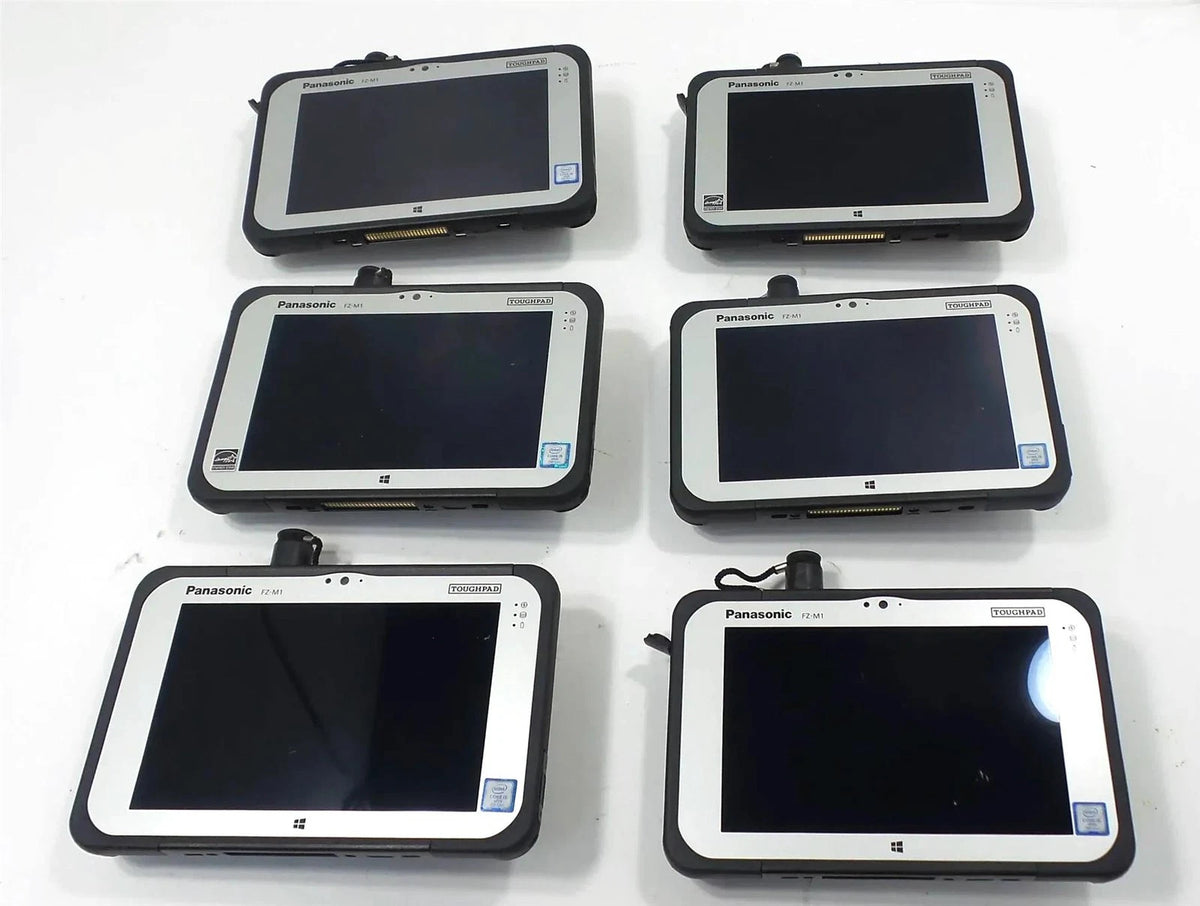 Lot 6 Panasonic Toughpad FZ-M1 Core i5 7Y57 1.2GHz 8GB No SSD – XG