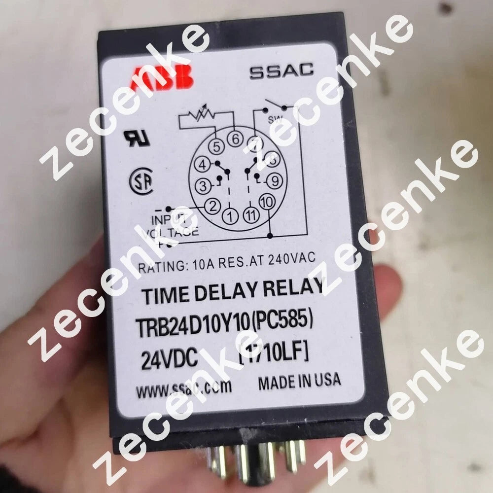 New ABB TRB24D10Y10 Type Time Relay - Fast Shipping