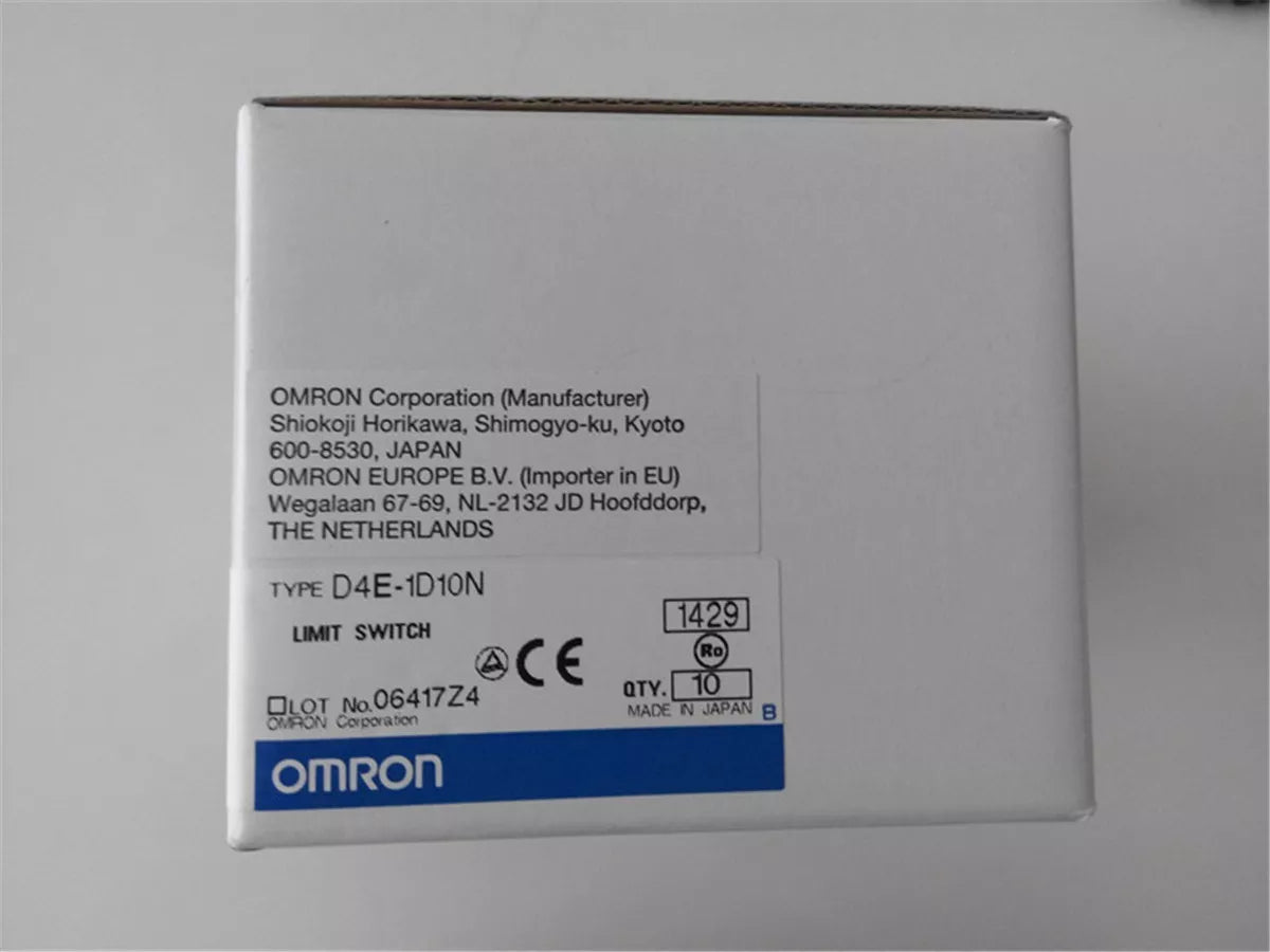 Omron D4E-1D10N Limit Switch for Industrial Applications