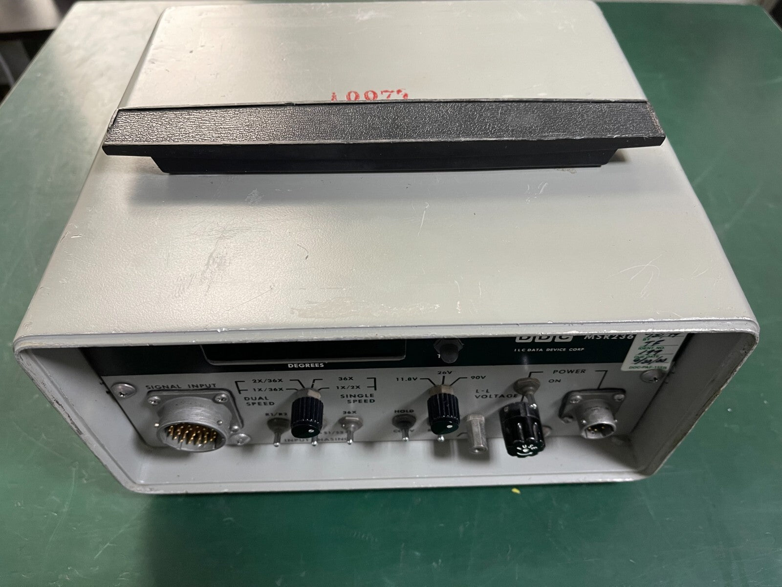 DDC MSR236 Synchro-Resolver Angle Position Indicator _ 8126 - XG eqpt