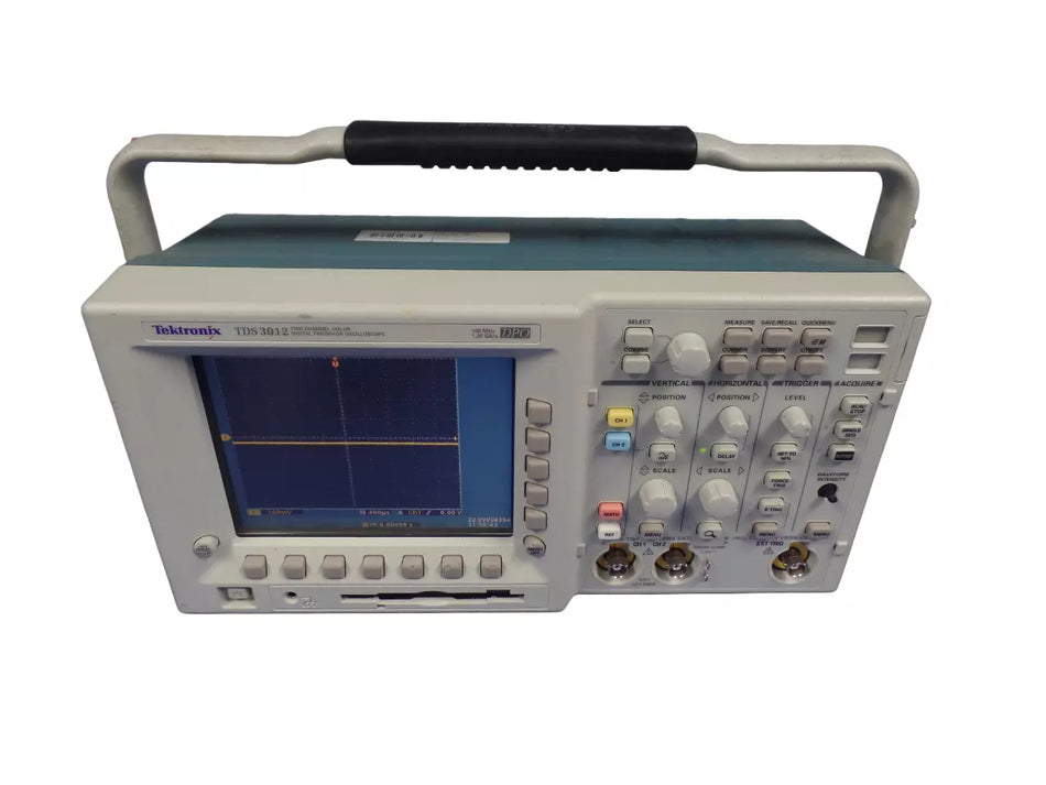 Tektronix TDS3012 Two Channel -100 MHz, 1.25 GS/s DPO Oscilloscope