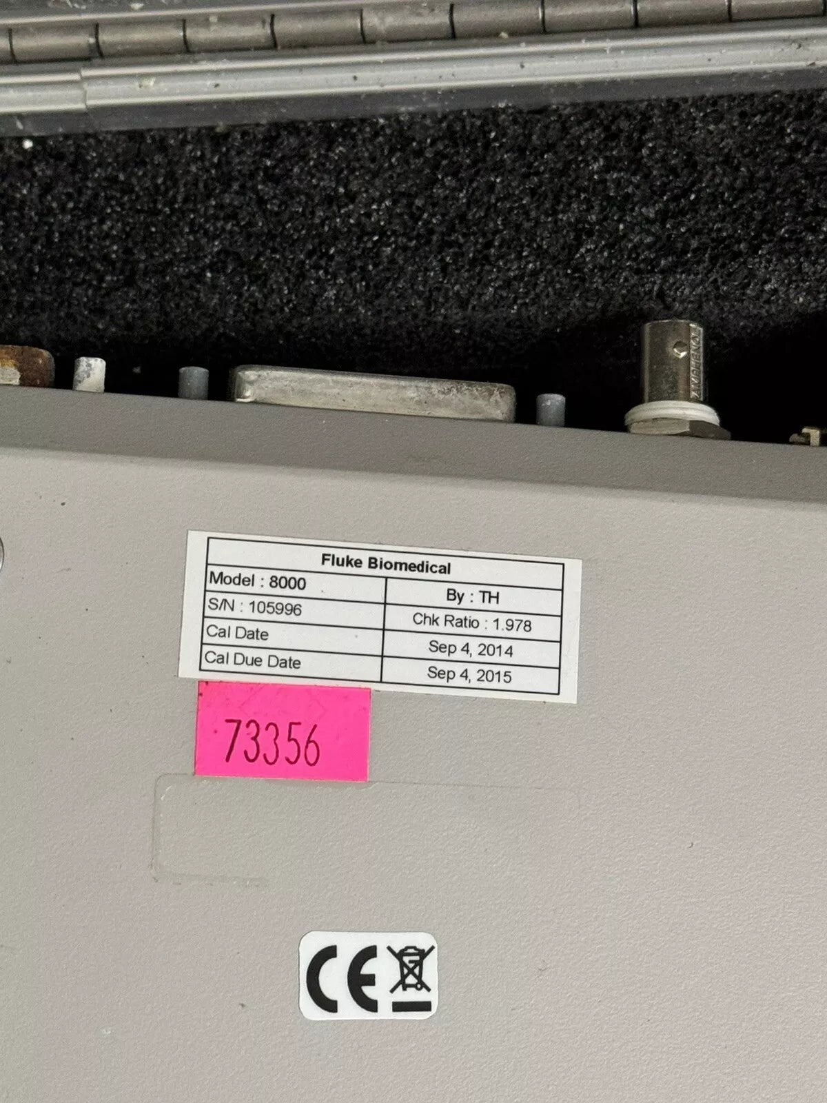 Fluke Biomedical 8000 Victoreen Nero Max X-Ray with Case