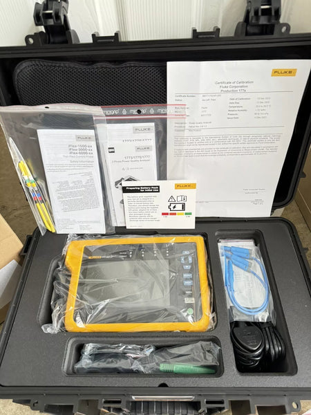 Fluke 1777 Three-Phase Power Quality Analyzer Calibrated 2025 / Factory Sealed