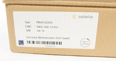 Sartorius Heavy Duty Mounting Kit PR6012/20S PR 6012 20S