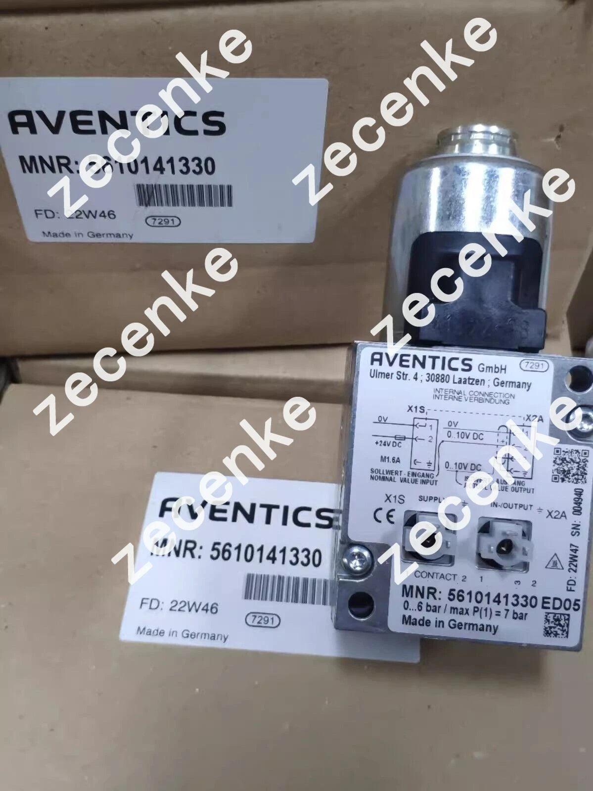 AVENTICS ED05 Proportional Valve 5610141330 - Pressure Regulating Valve
