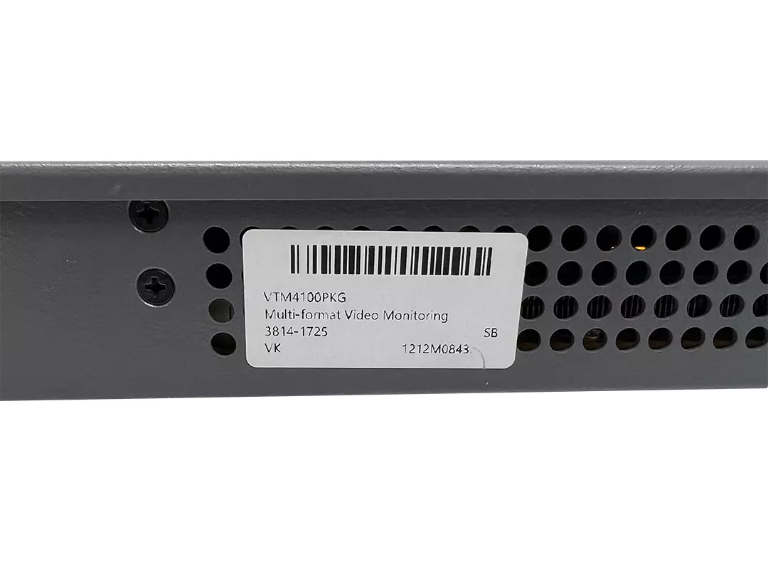 Harris VTM4100PKG HD Multiformat On-Screen Monitor with TVM-A3-OPT 5-TL Dolby