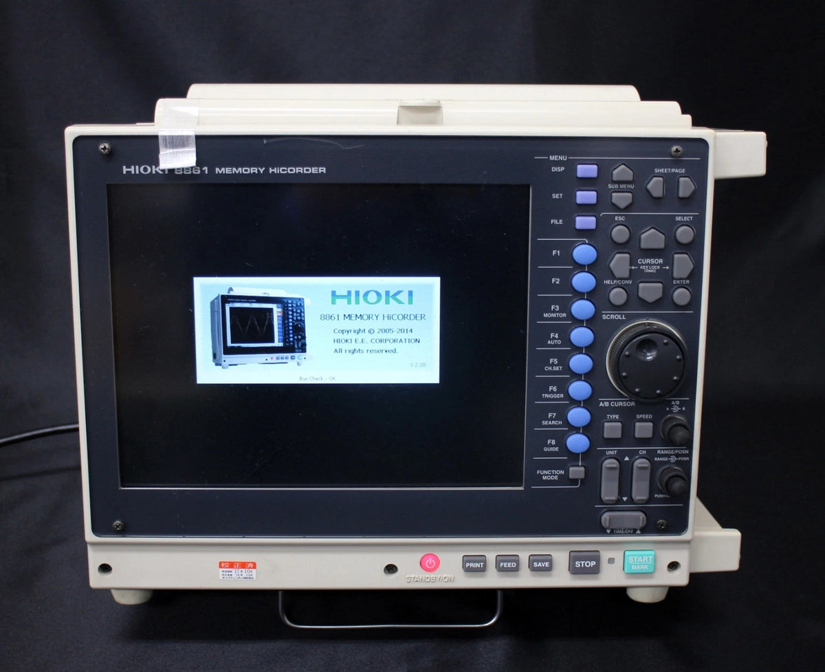 HIOKI 8861 16ch 128MW MEMORY HiCORDER