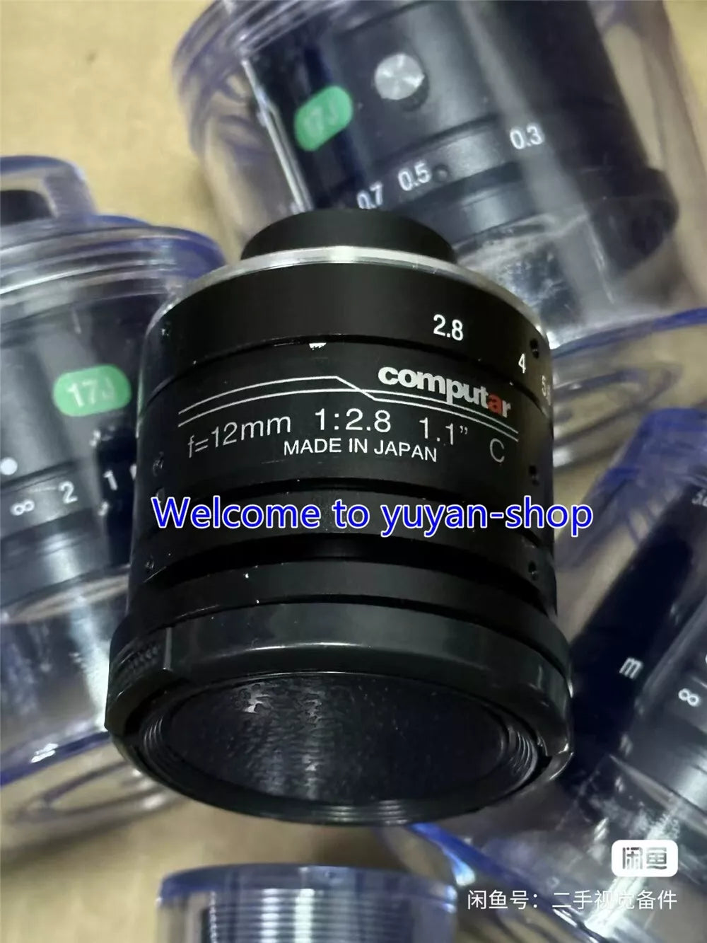 1PCS USED Computar V1228-MPY 12 Million Pixels Industrial Lens #T2237A YS