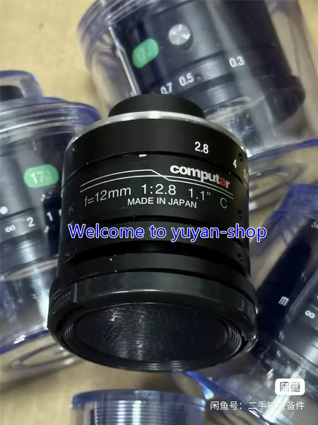 1PCS USED Computar V1228-MPY 12 Million Pixels Industrial Lens #T2237A YS