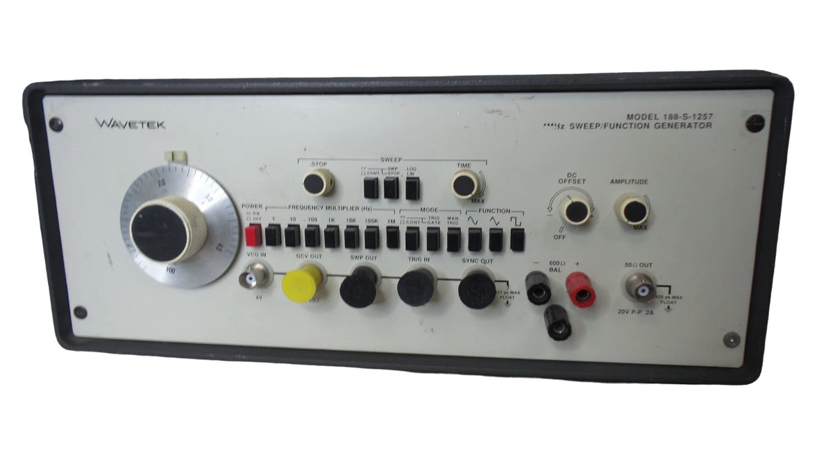 WAVETEK 188-S-1257 Sweep Function Generator with Free Shipping