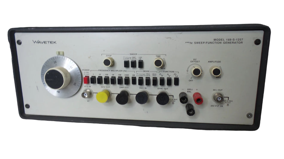 WAVETEK 188-S-1257 Sweep Function Generator with Free Shipping