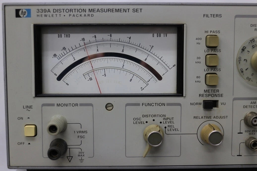 HP 339A Distortion Measurement Set