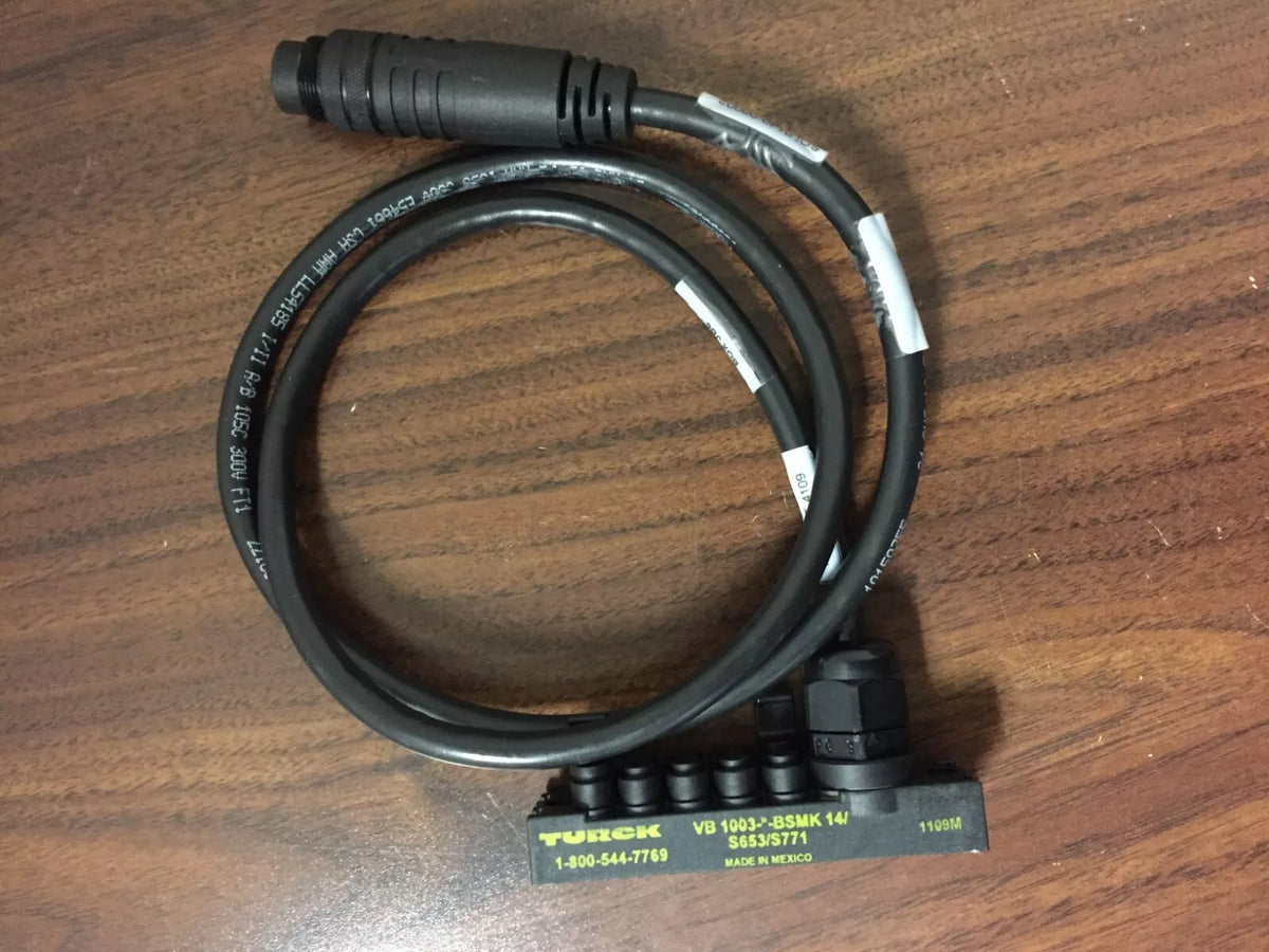 Turck VB 1003-0.6-BSMK 14/S653/S771 Picofast Multibox Sensor Juncti
