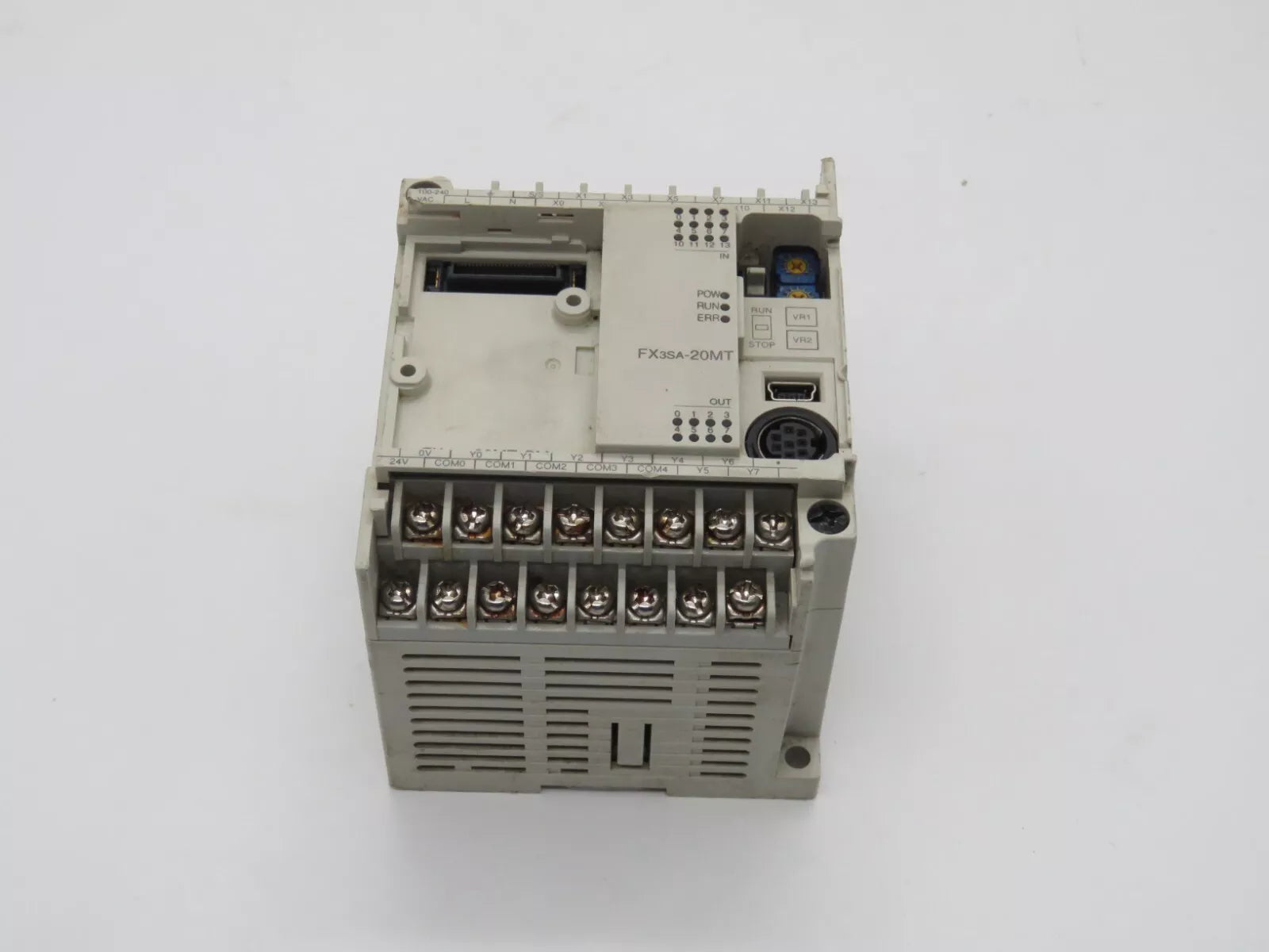 MITSUBISHI FX3SA-20MT-CM FX-Series PLC Add On 12 Inputs 8 Outputs