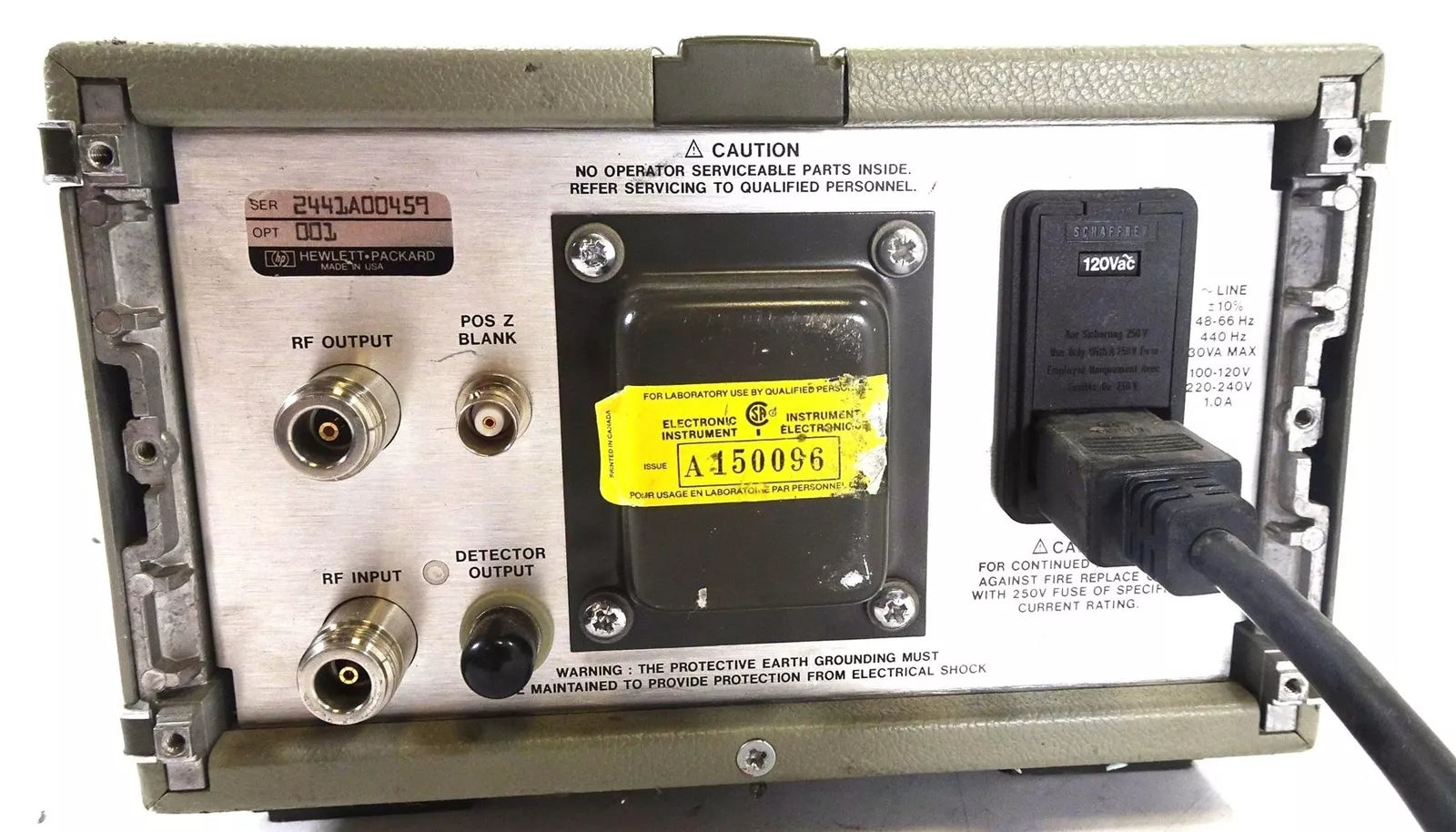 HP 8349A Microwave Amplifier 2-20 GHz