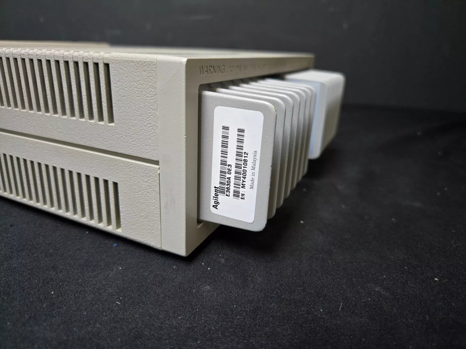 Agilent E3630A Triple Output DC Power Supply (0812)