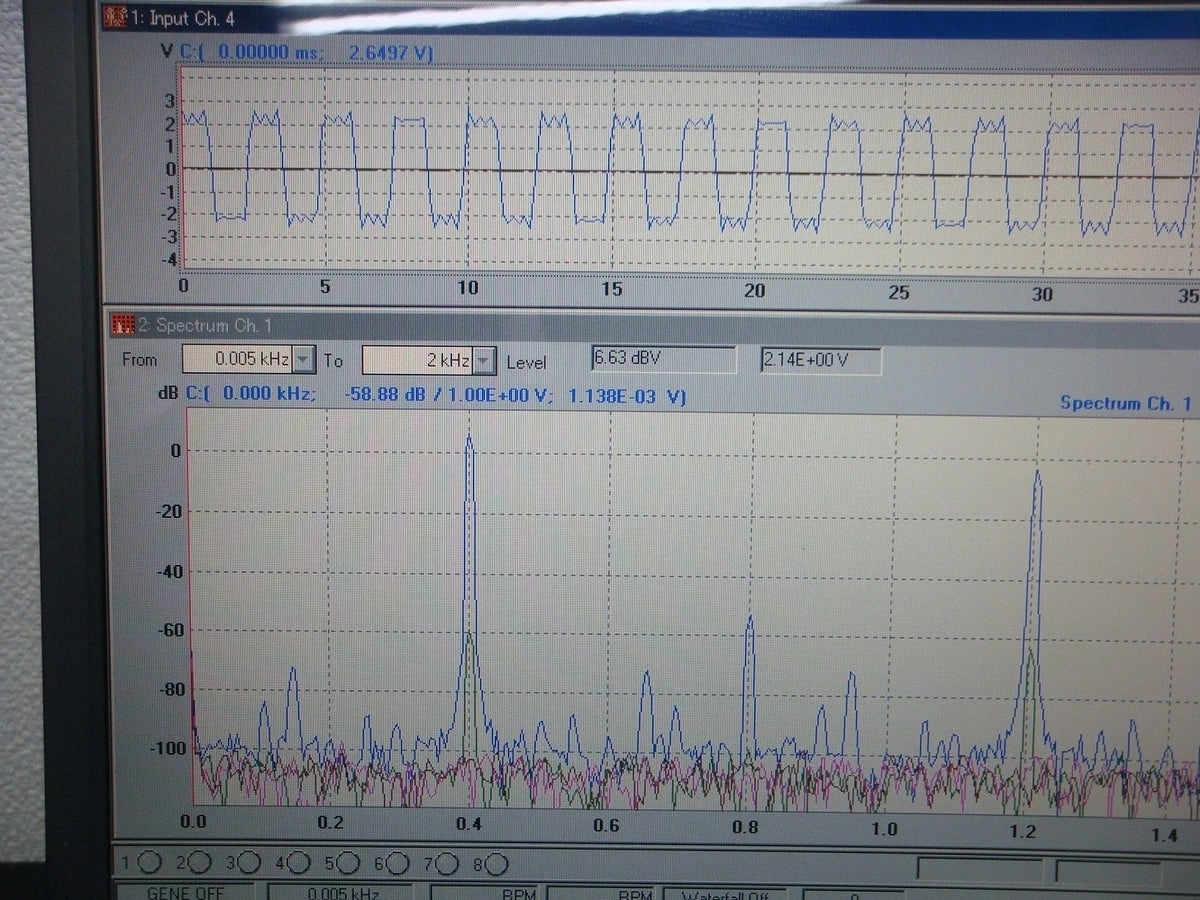 OROS OR25PCP8 8ch 20KHz FFT Analyzer with Generator*2