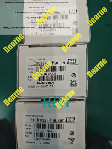 E+H CPS12D-7NA21 Electrode