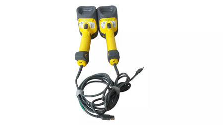 LOT OF 2 Symbol DS3508-SR20005R Handheld Barcode Scanner Bundle