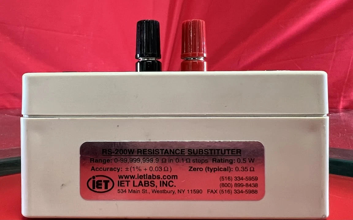 Iet Labs Inc RS-200W Resistance Substitution Box