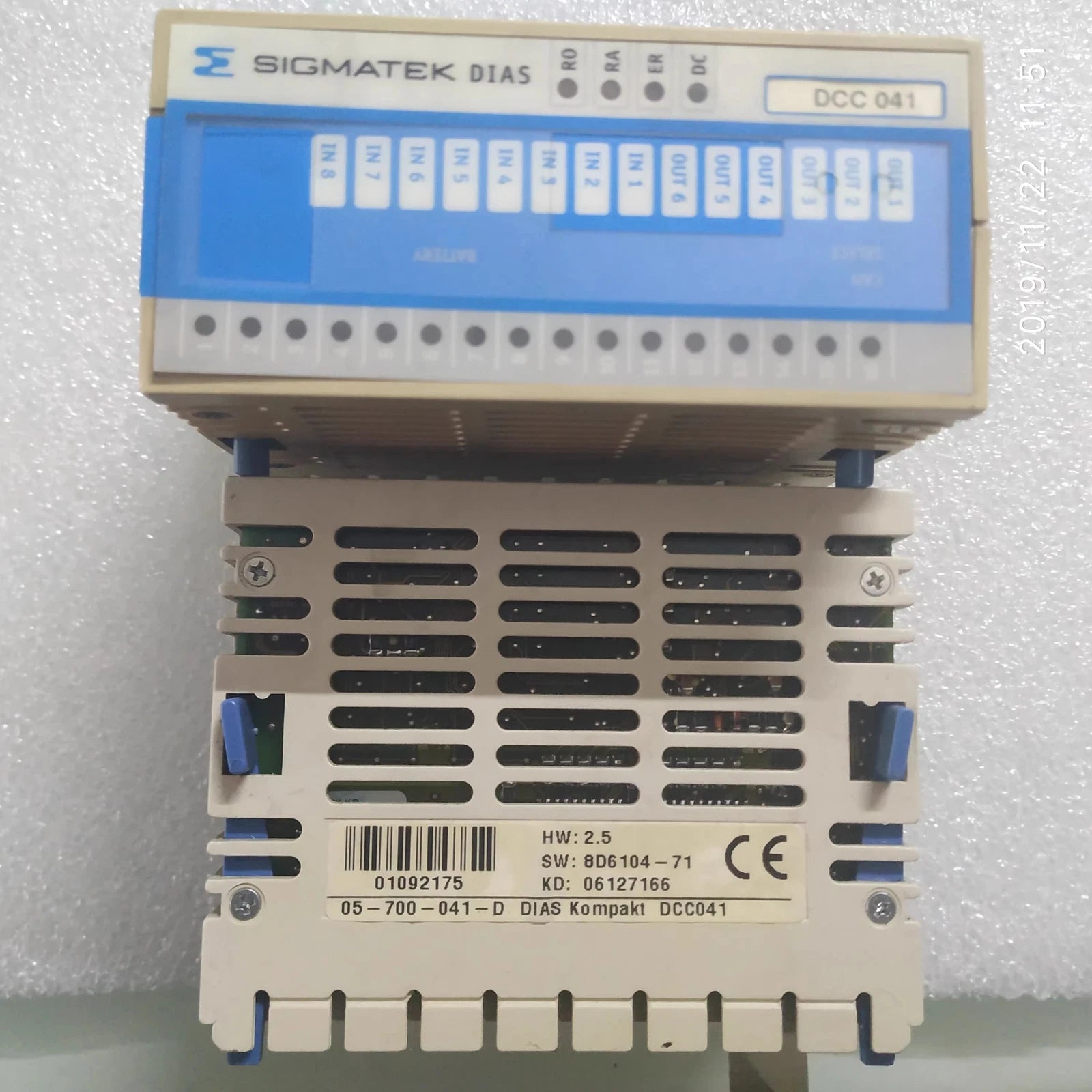 Sigmatek DCC041 / DIAS / 05-700-041-D Controller Module