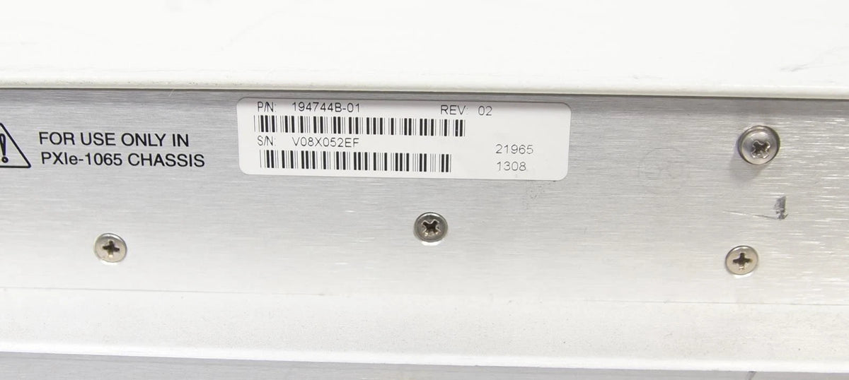 National Instruments NI PXIe-1065 18-Slot PXI Chassis PXI-e Mainframe