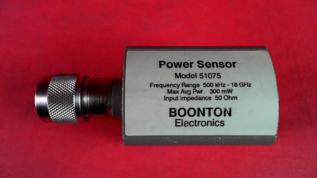 Boonton 51075 10 MHz to 18 GHz Power Sensor
