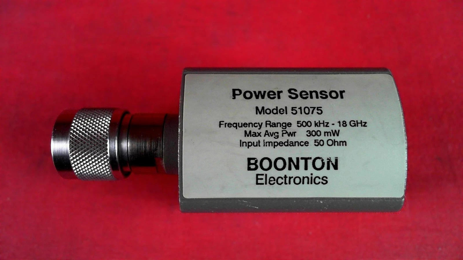 Boonton 51075 10 MHz to 18 GHz Power Sensor