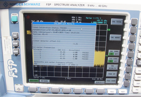 Rohde & Schwarz FSP 38 Spectrum Analyzer 9 KHz - 40 GHz 1164.4391.38
