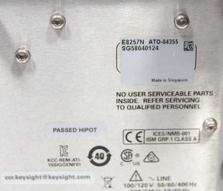 Agilent/ Keysight E8257N (E8257D) 40GHz PSG Sweep Generator OPT 007 1E1 UNT UNW