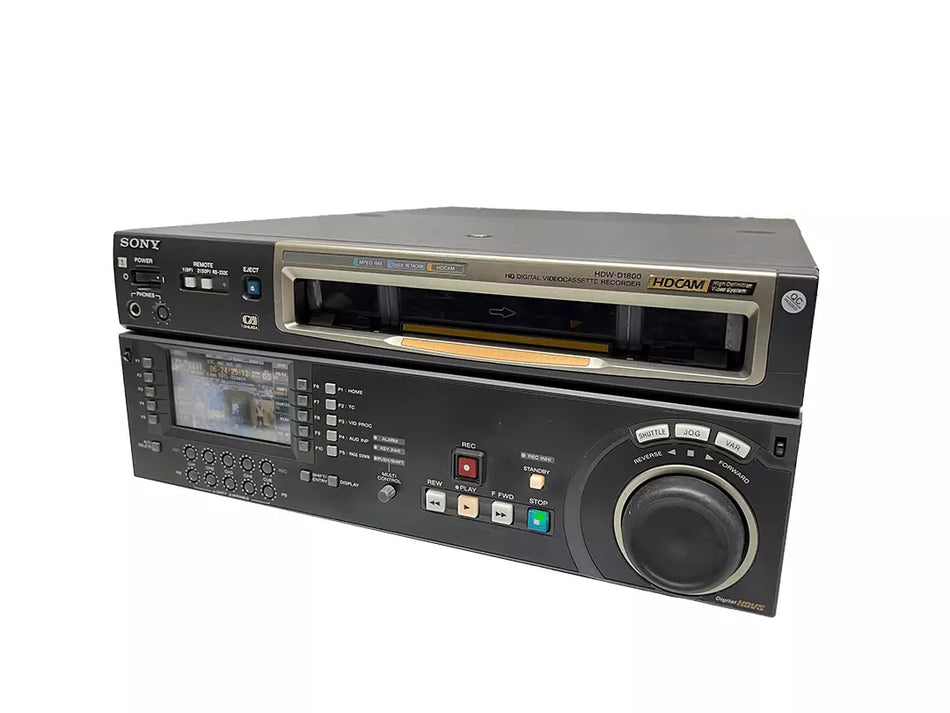 SONY HDW-D1800 HDCAM Studio Editing Recorder