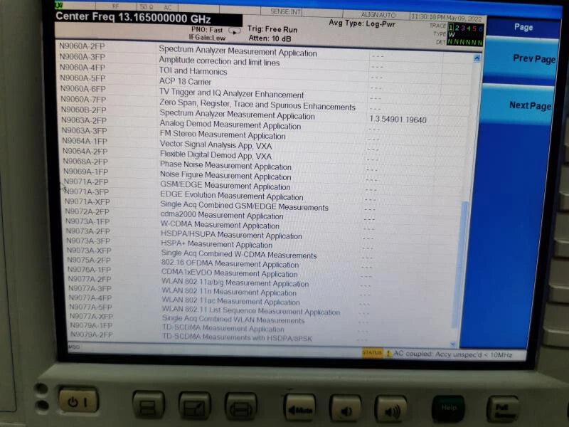 Keysight Agilent N9000A 9kHz-26.5GHz CXA Signal Analyzer