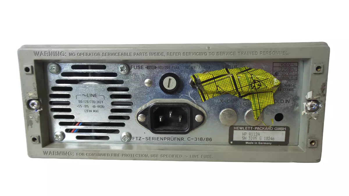 HP 8112A Pulse Generator 50 MHz - High-Quality Signal Generation