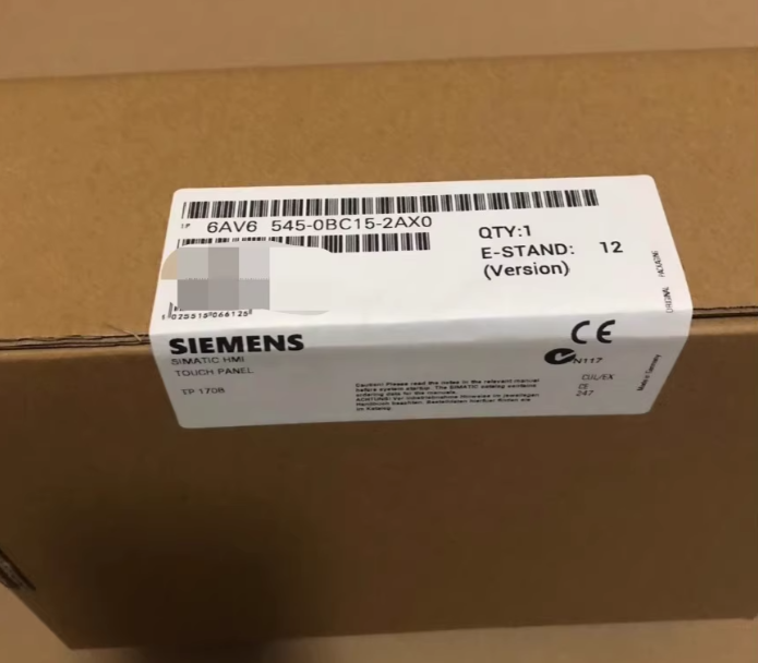 Siemens 6AV6545-0BC15-2AX0 HMI Display Module