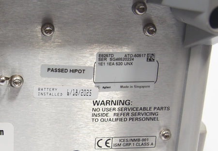 Agilent E8257D PSG 250kHz -20GHz Analog Signal Generator 1E1 1EA 520 UNW