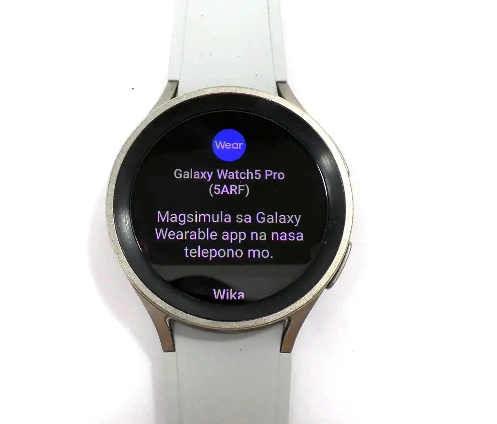 Samsung Galaxy Watch 5 PRO SM-R925U GPS LTE 45mm Aluminum Case - Silver