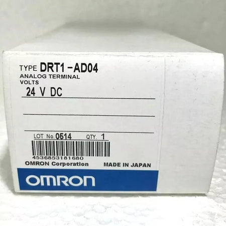 OMRON DRT1-AD04 PLC Unit in Box - 1PC New, Expedited Shipping