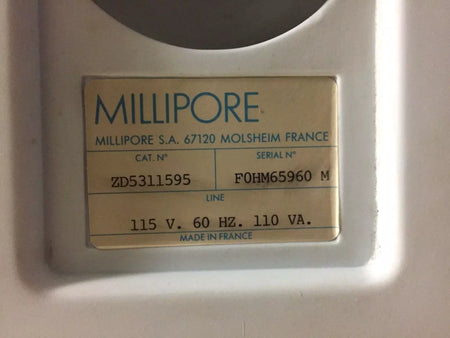 Millipore ZD5311595 Milli-Q Plus PF Water Purification System